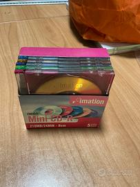 Mini CD-R confezione da 5 dischi