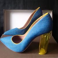 Scarpe donna, GIANNA MELIANI, cuoio jeans, num. 39