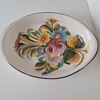 piatto ovale Ceramiche Castelli