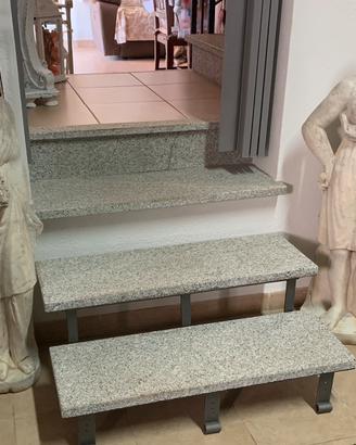 Sardegna statue in marmo di Carrara fine 800 alte