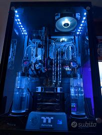 PC High End Custom Loop (+ Monitor 4k e Tastiera)