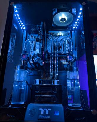 PC High End Custom Loop (+ Monitor 4k e Tastiera)
