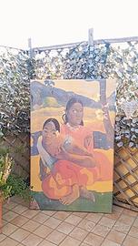 Quadro Grande Formato 143x90 cm - Gauguin "Quando 