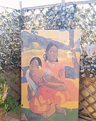 Quadro Grande Formato 143x90 cm - Gauguin "Quando 