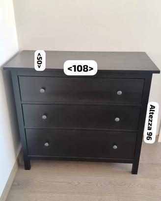 cassettiera Ikea 3 cassetti 