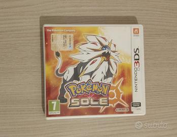Nintendo 3DS Pokémon Sole Gioco Originale Completo