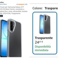 Cover Samsung otterbox NUOVA