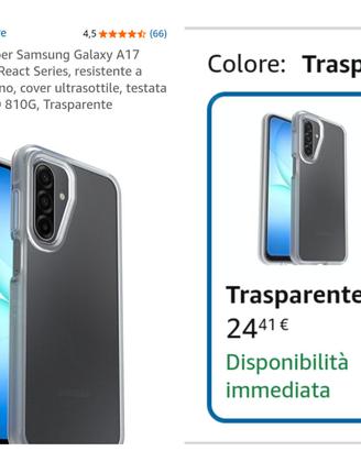 Cover Samsung otterbox NUOVA