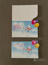 Segnaposto e Inviti Mulino Bianco vintage