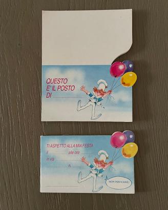 Segnaposto e Inviti Mulino Bianco vintage