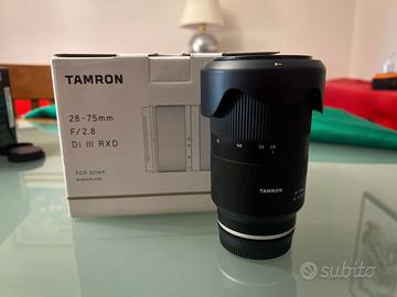 Tamron 28-75 f2.8Di III RXD per Sony