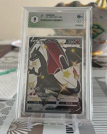 CARTA POKEMON CHARIZARD V SHINNY STAR 2020