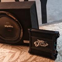 Subwoofer Sony 1800W + Amplificatore 2000W