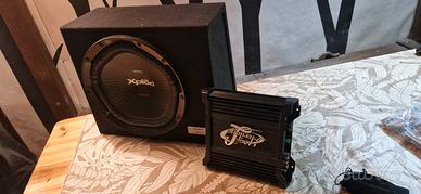 Subwoofer Sony 1800W + Amplificatore 2000W