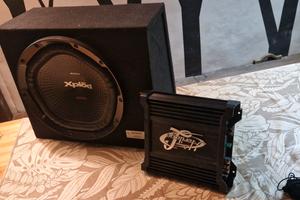 Subwoofer Sony 1800W + Amplificatore 2000W