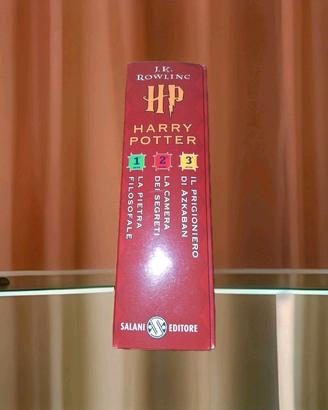Cofanetto Harry Potter 1-3 Salani 2005 Brossura
