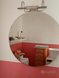 Specchio bagno completa di luce