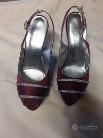 Scarpe con cristalli swarovski