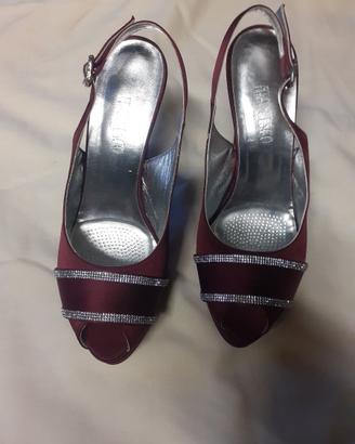 Scarpe con cristalli swarovski