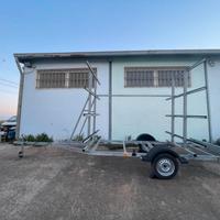 Carrello Rimorchio Saporiti porta canoe sup kayak