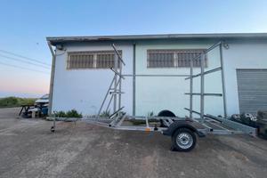 Carrello Rimorchio Saporiti porta canoe sup kayak