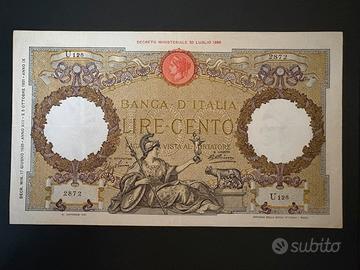 Banconota 100 Lire aquila romana 1935