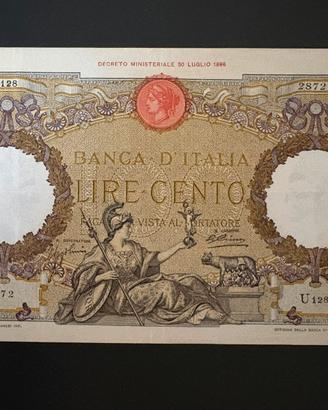 Banconota 100 Lire aquila romana 1935