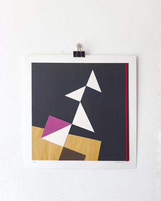 Adone Asinari 1975 - Grafica vintage, futurismo