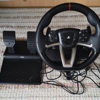 PS4 + giochi e volantino.