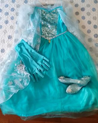 COSTUME CARNEVALE BIMBA FROZEN DISNEY