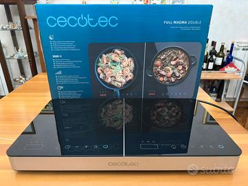 Piastra a Induzione Doppia Cecotec Full Magma