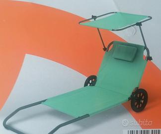 Sdraio-carrello da spiaggia