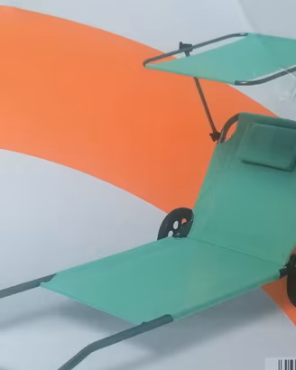 Sdraio-carrello da spiaggia
