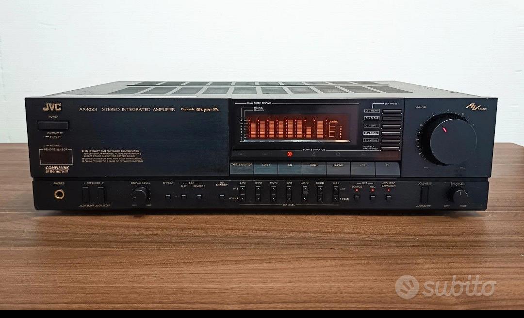 Amplificatore JVC AX-R551 hi fi vintage stereo - Audio/Video In vendita ...
