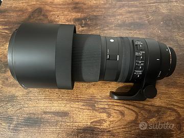 Teleobiettivo Sigma 150-600 C f 5-6.3 DG Sigma SA