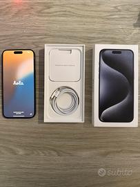 iPhone 15 Pro Max - 256GB - Blu Titanio