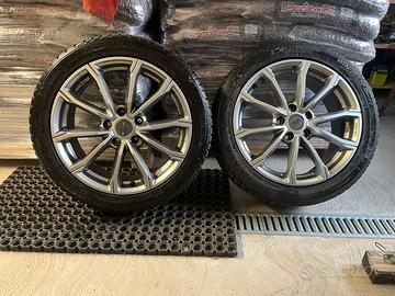 Gomme + Cerchi MAK DaVinci 17 pollici 5 fori ET45