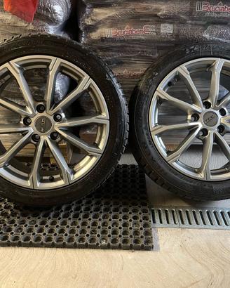 Gomme + Cerchi MAK DaVinci 17 pollici 5 fori ET45