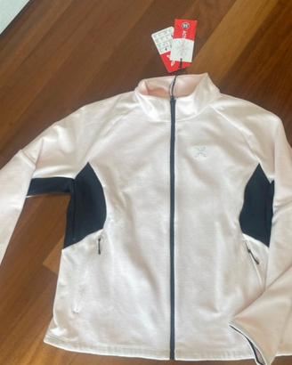 Maglia con zip montura
