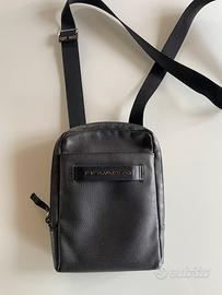 Piquadro borsello a tracolla in pelle