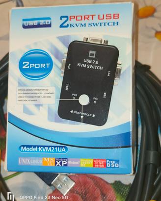 Switch porta USB 