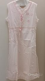 camicia da notte rosa tg 48