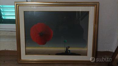 Quadro Papavero Rosso