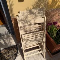Sedie in legno da esterno