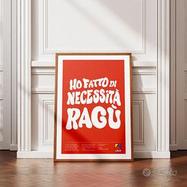 Poster Ragù Napoletano