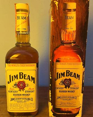Whiskey Jim Beam Kentucky Straight Bourbon