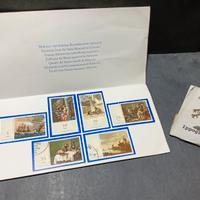 Set francobolli quadri Museo statale di Schwerin