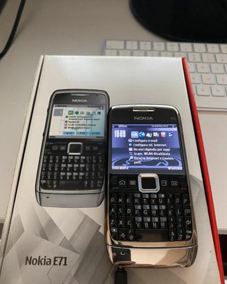 Nokia E 71 smartphone vintage