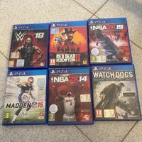 6 Videogiochi PS4
