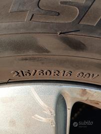 5 Pneumatici 215 60 r17 4 stagioni come nuove